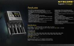 NCSC4 - NITECORE SC4 Superb Charger 4 Intelligent 3A