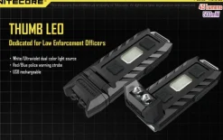 NCTHUMBLEO - NITECORE Thumb LEO White/UV/Red-Blue
