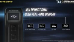 NCT4K - NITECORE T4K - 4000 lm