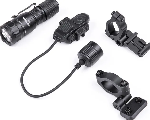 26.041852 - NEXTORCH Support déporté picatinny pour lampe diamètre de 2,2 à 2,9 cm
