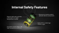 NL169R - NITECORE Accu 16340 3.6V 950 mAh