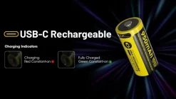 NL169R - NITECORE Accu 16340 3.6V 950 mAh