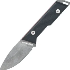 NN-8032-RBK - NN Knives Proto Wild WDPnc Blade Black Richlite