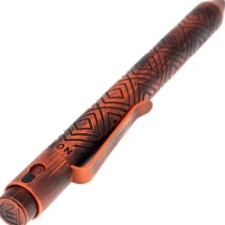 Nottingham Tactical Tibutton Titanium Black & Orange Cerakote Distressed