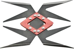 NS140 MAXKNIVES Ninja Shuriken 4 branches acier 420 noir