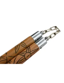 NS14 - NUNCHAKU Hêtre Gravé