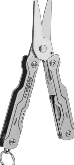 NTL20417 - NEXTOOL Micro Sailor Scissors S0 ARGENT