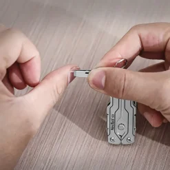NTL20417 - NEXTOOL Micro Sailor Scissors S0 ARGENT