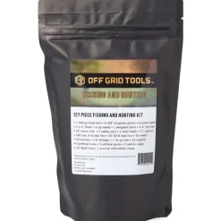 OGTBFISH - Off Grid Tools 127pcs Fishing and Hunting Kit