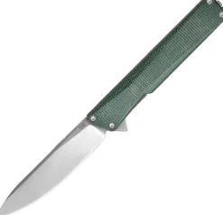 Oknife AION Green Micarta