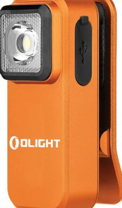 OLTOCLIPOG - OLIGHT OCLIP Light Lampe à Pince Orange