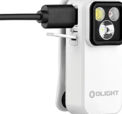 OLTOCLIPPROWH - OLIGHT Oclip Pro Lampe Clip BLANC
