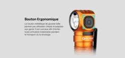 OLTPERUN3BK - OLIGHT Perun 3 Frontale NOIR
