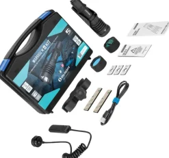 OLTWRX4KITMTBK - OLIGHT Warrior X 4 Lampe Torche Kit