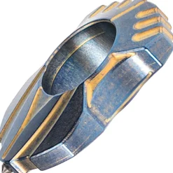 One Studio Titanium Single Finger Knuck Blue & Gold