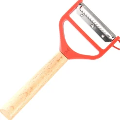 OP024337 OPINEL Eplucheur T-Duo bois Rouge