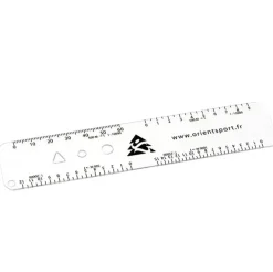 27.082910 - ORIENT SPORT Règle de traçage à trois unités de mesure
