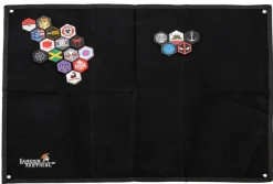 PACKPAT01 - LANCER TACTICAL Présentoir à Patchs 60x45cm Noir