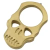 PASKLS - Maxknives PASKLS Impact Skull en laiton finition sablé