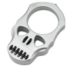 PASKS - Maxknives PASKS Poing américain Skull en aluminium silver