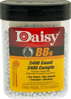 PB5001 - DAISY Boîte de 2400 BB's acier cal. 4.5 mm
