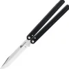 PBF-5 - Max Knives Papillon branches intégrales D2 Clip Point