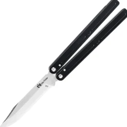 PBF-5 - Max Knives Papillon branches intégrales D2 Clip Point