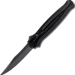 P-19BKT - Piranha Knives Rated-R Black Tactical