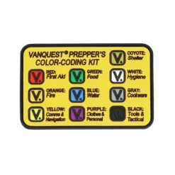 90PCCKIT - VANQUEST Prepper's Color Coding Kit