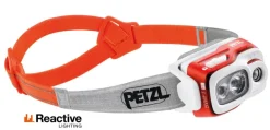 Petzl Lampe Frontale Swift RL Orange