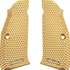 PGCZ3D-GL - ARMANOV SpidErgo Pistol Grips for CZ Shadow 2 and SP01 GOLD