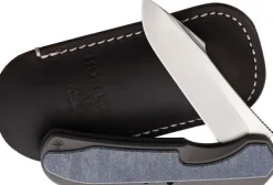 Piratech Knives - Slippy Kraki Slip Joint Micarta