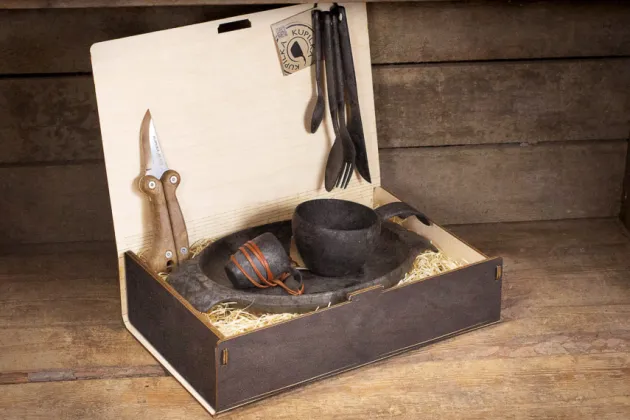 30PL04 - Kupilka Coffret cadeau Platinum Anthracite