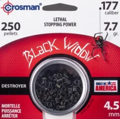 933530 - PLOMB CROSMAN DESTROYER BLACK WIDOW CAL 4.5 x250
