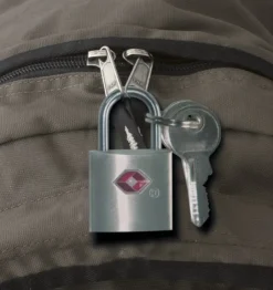 PLTS0320 - TravelSafe Cadenas à clef TSA par 2
