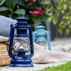 PM276-BLAU - Feuerhand Lampe tempête Baby Special Bleue cobalt