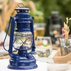 PM276-BLAU - Feuerhand Lampe tempête Baby Special Bleue cobalt