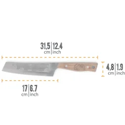 PMCHKNIFE17 - Petromax Couteau de chef 17 cm