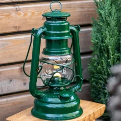 PM276-GRUN - Feuerhand Lampe tempête Baby Special Vert Mousse
