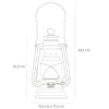 PM276-ZINK - Feuerhand Lampe tempête Baby Special galvanisée