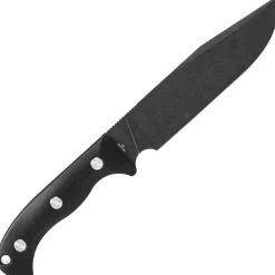 10001076 - POIGNARD HERBERTZ G10 NOIR 17,5CM INOX