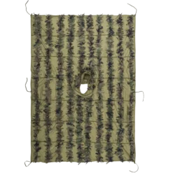 PO-LFG-PO-03 - HELIKON-TEX LEAF GHILLIE PONCHO Poncho Mesh Fin Camo US Woodland 3D