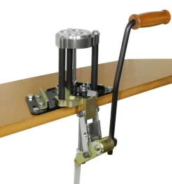 90932 - Presse de rechargement Lee à tourelle 4 trous avec index automatique.