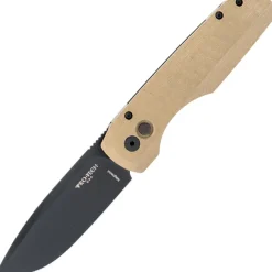 Pro-Tech Synapse Vero Design Green Micarta