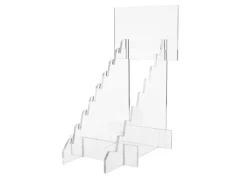 PR.PLEXI.8 - Support plexi pour 8 couteaux