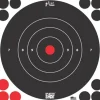 PS-8B-WHiTE-6PK Pro-Shot Splatter Shot 8" White Bullseye Target - 6 Pack