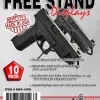PSRWS-2PK Pro-Shot Pistol Free-Stand Display
