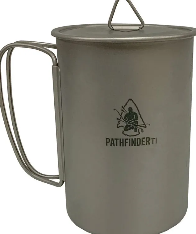 PTH202 - Pathfinder quart Titane 600 ml avec couvercle