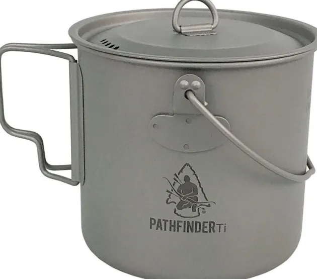 PTH201 - PATHFINDER Titanium Bush Pot 1100ml