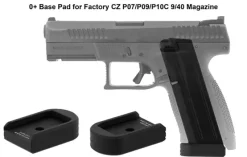 PUBCZ01 - UTG PRO® +0 Base Pad, CZ P07/P10C Matte Black